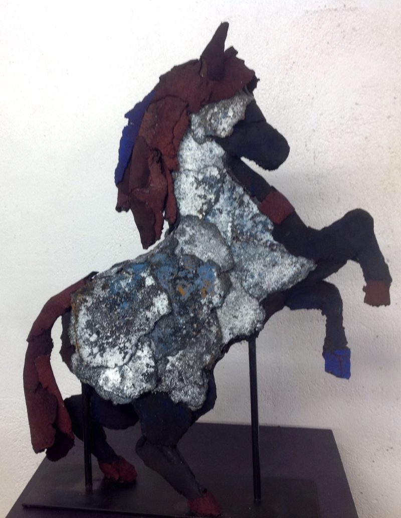 Le sabot bleu